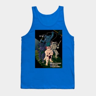 Adolescent Axolotl Assassins!! Tank Top